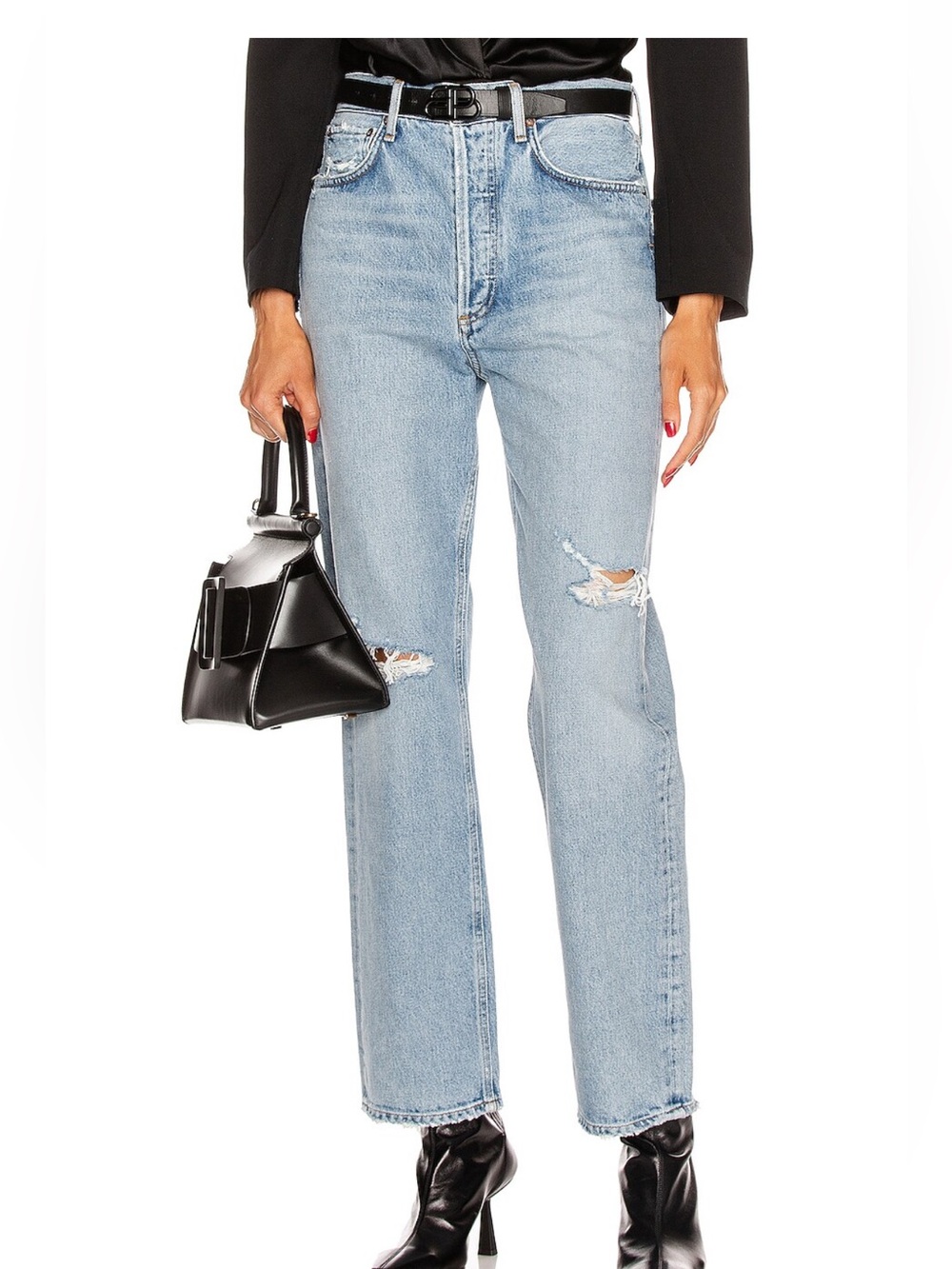 AGOLDE 90’s Mid Rise Loose Fit Jeans - Picture 2 of 8
